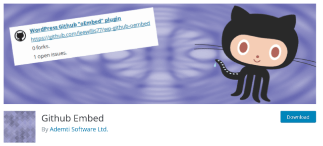 Github Embed By Ademti Software