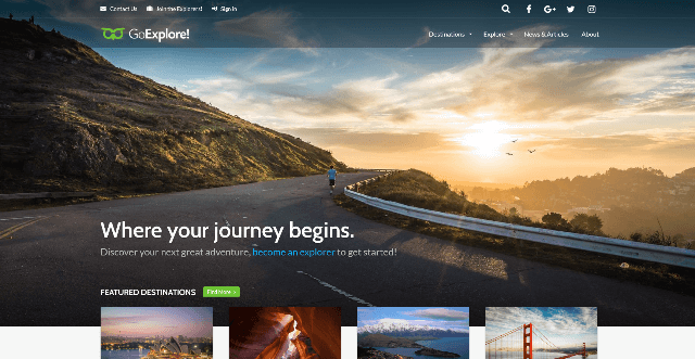 GoExplore: A Discovery Site Template