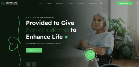 Senior Care WordPress Themes