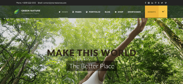Natural WordPress Theme