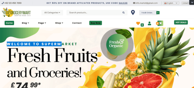Online Grocery Mart