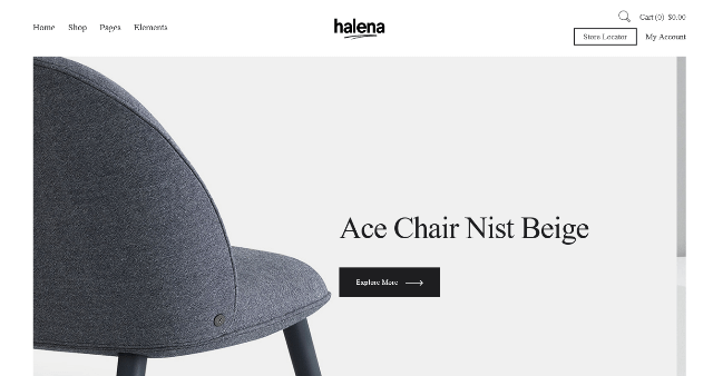 Halena: Stylish WooCommerce Theme for Furniture Stores