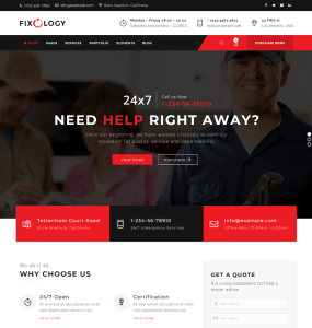 handyman WordPress themes