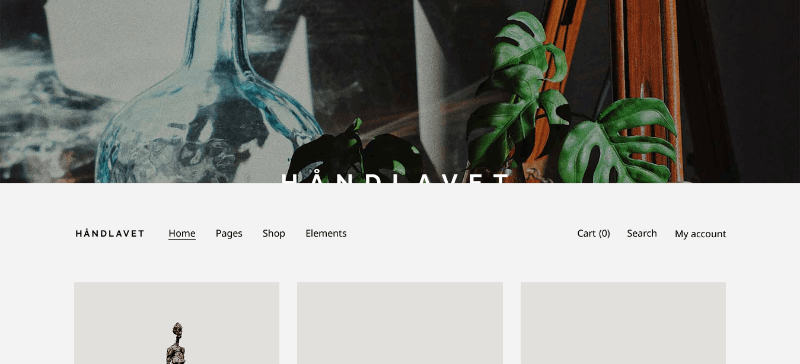 Håndlavet: An Elegant Craftsman Website Template