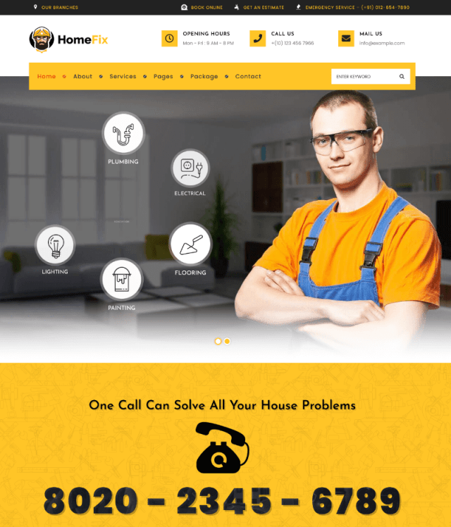 HomeFix By Designthemes 