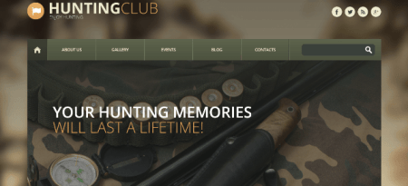 Hunting WordPress Theme