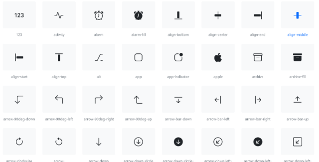 Bootstrap Icons