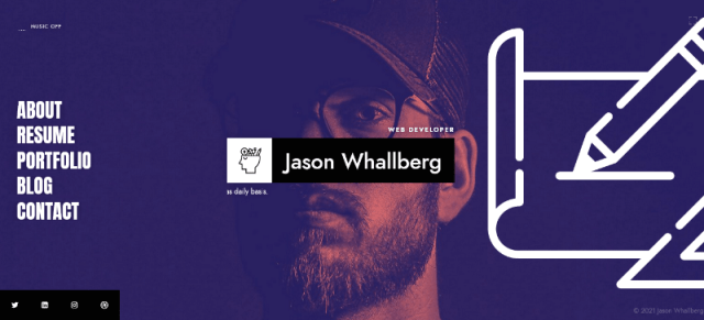 Ikonik: Superior Resume Web Template