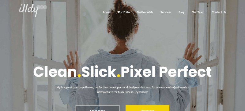 Illy: A Golf Club WordPress Design