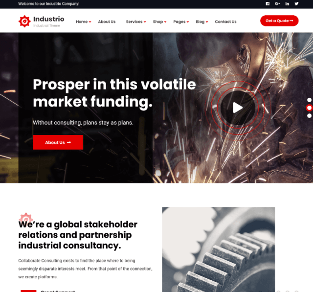 Industrial By shtheme