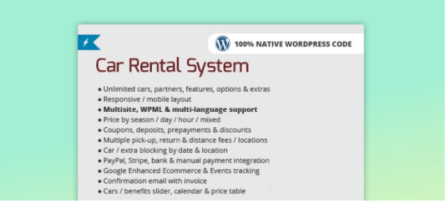 InkThemes's car booking