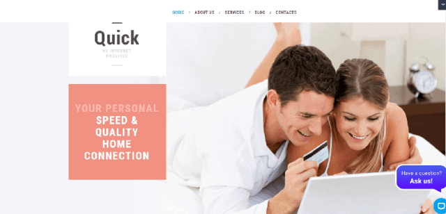 Internet Provider WordPress Theme