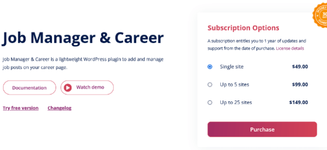 Job Manager & Career by ThemeHigh