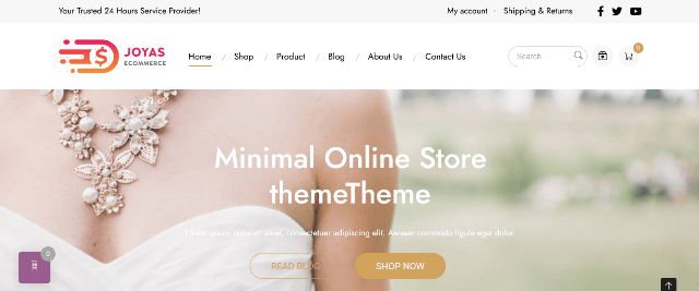 Joyas: All-in-One Ecommerce Template