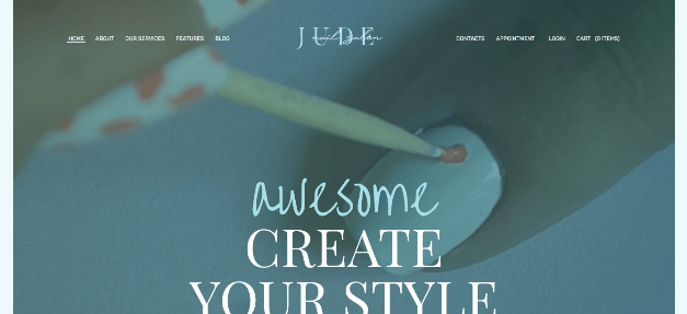 Jude: A Gorgeous Website Template
