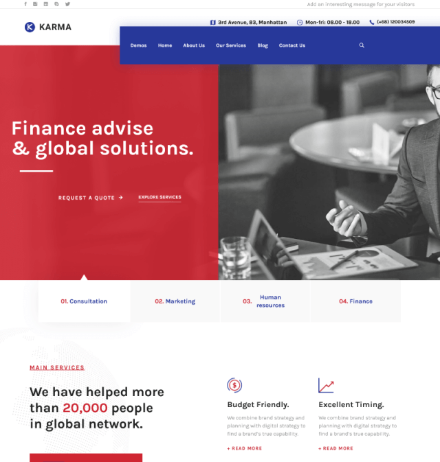 Karma By TrueThemes