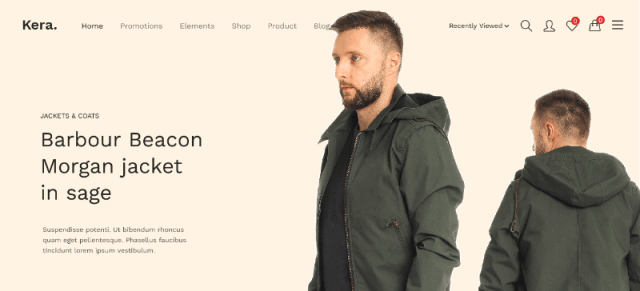 Kera By ThemBay: Clothing WooCommerce Template