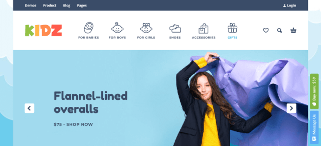 KIDZ a Kids Store WooCommerce Theme
