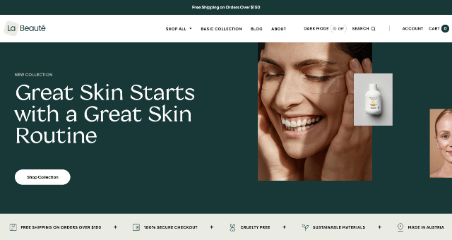 La Beauté: Among the Best Names in Theme Showcases