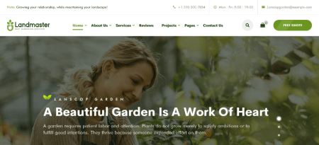lawn care wordpress theme