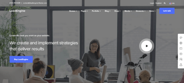LeadEngine a Responsive digital marketing theme
