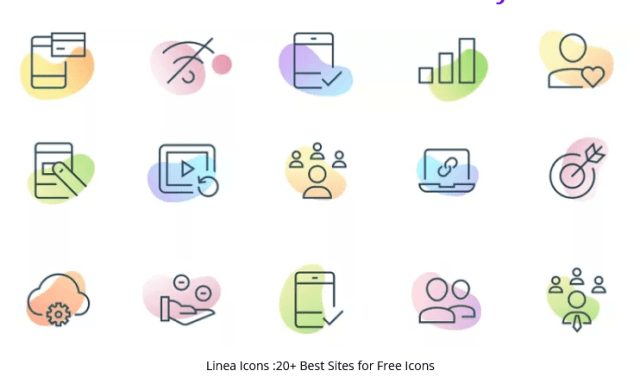 Linea Free Icon set