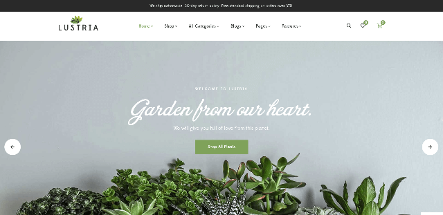 Lustria: An Effective Blooming Nursery Template