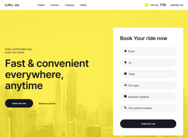 LuxCabs by Xtreme Themes