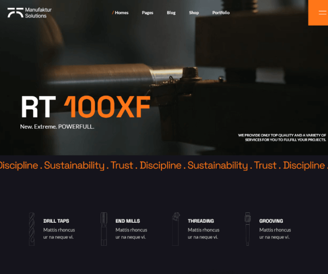 Manufaktur Solutions By Select Themes