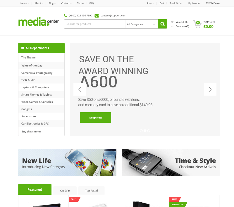 MediaCenter: The Ultimate WooCommerce Theme for Dropshipping