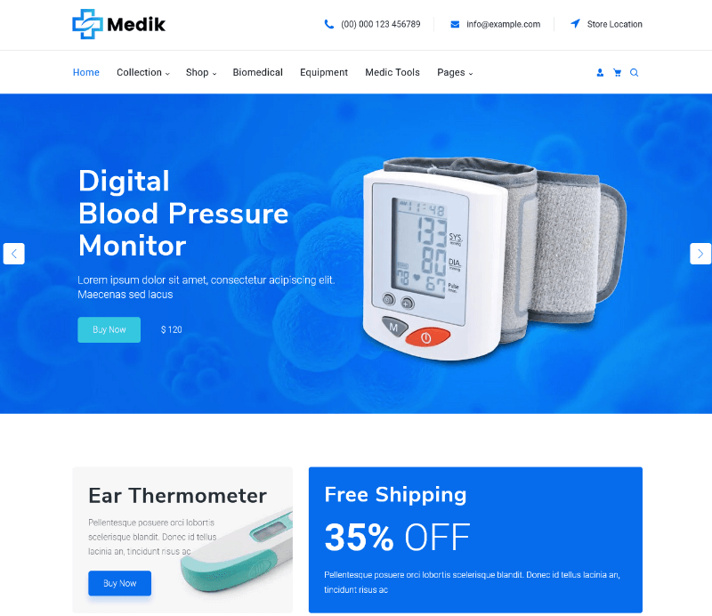 Medik: An Inspired Health Care Template