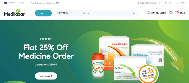 Medilazar: A Stylish Doctor Web Design