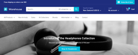 Warehouse Shopify Theme