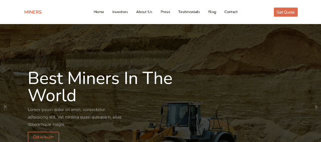 Miners: A Resource Exploration Template
