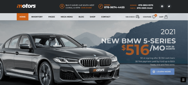 Motors By StylemixThemes