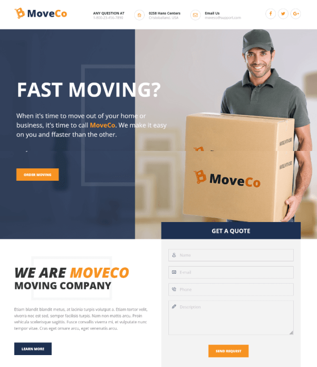 MoveCo By G5Theme