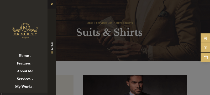 Mr. Murphy: Dynamic Sewing WordPress Theme
