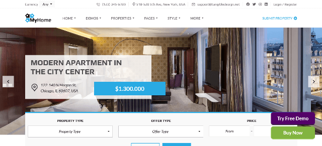 MyHome a Creative Real Estate Design