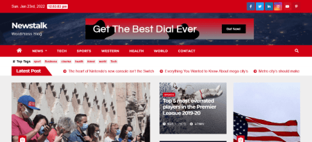 wordpress news themes free