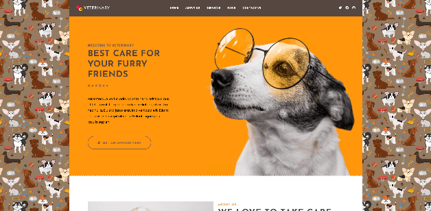 OceanWP a Free Animal Website Template