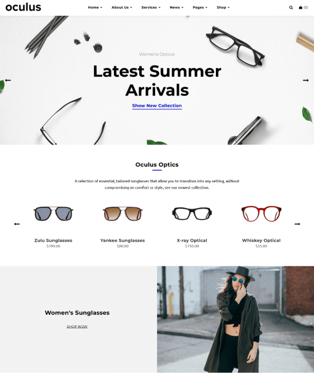 Oculus By WossThemes