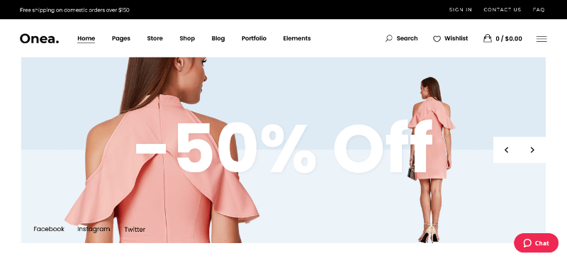 Onea: A Classic Boutique WooCommerce Theme