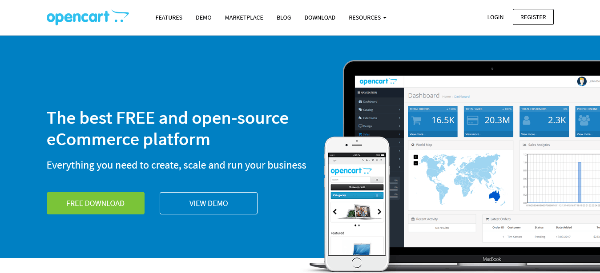 what is OpenCart e_commerce
