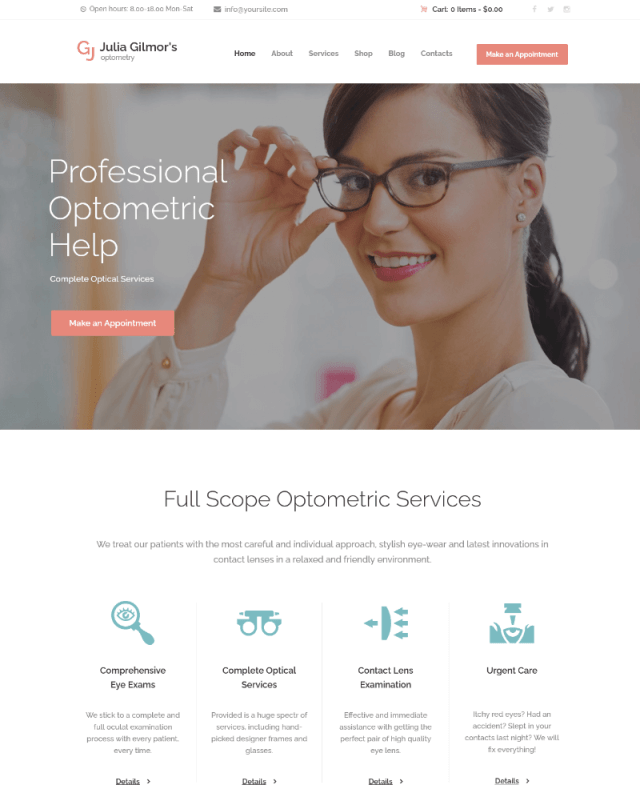 Optometry By AncoraThemes