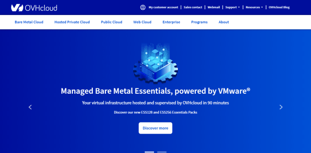 OVH Cloud Hostin Provider