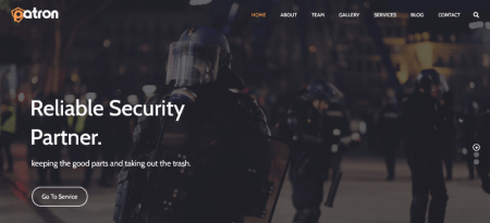 security agency wordpress themes