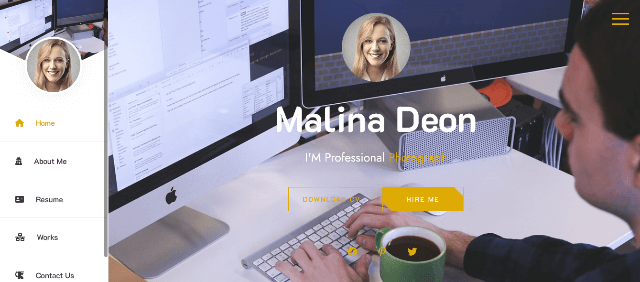 An Extraordinary Influencer Website Template