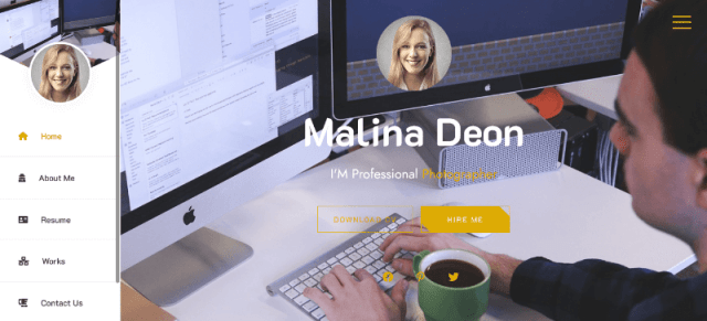 Personal CV Resume: Fantastic Web Design