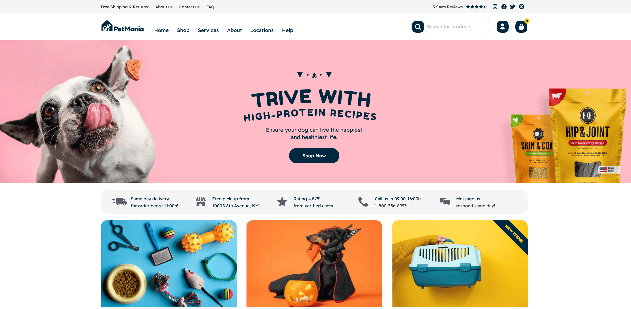 PetMania a Ultimate Pet Care WP Theme