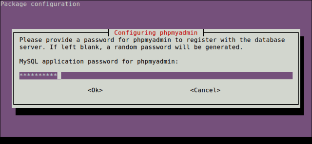 set password